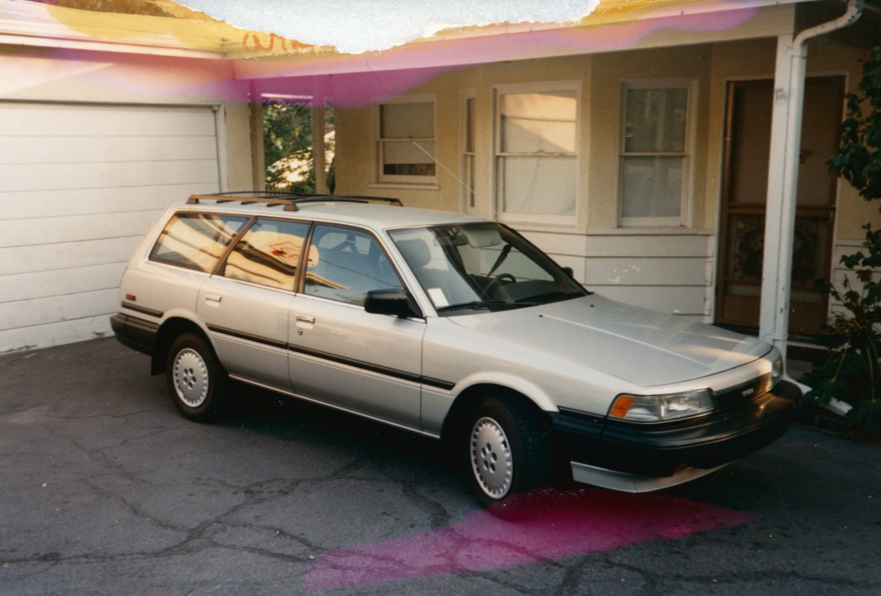 Adrians Camry in La Crescenta June 1988